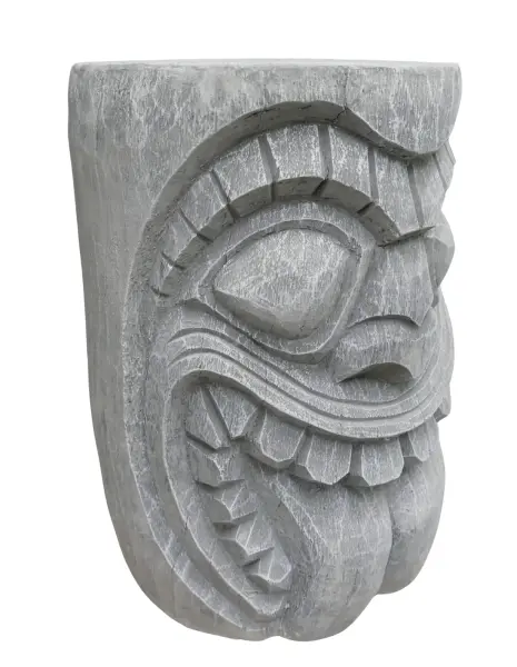 Product image 5 of the product “Manuka - Tiki - Tongue Out, 30.5cm H | cast stone ”